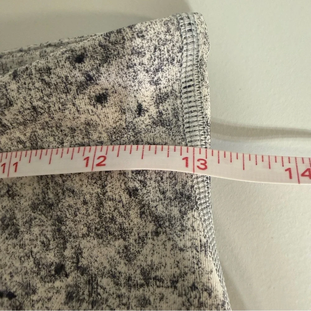 Lululemon Wunder Under High Rise Leggings Size 6 Speckled‎ Gray 28